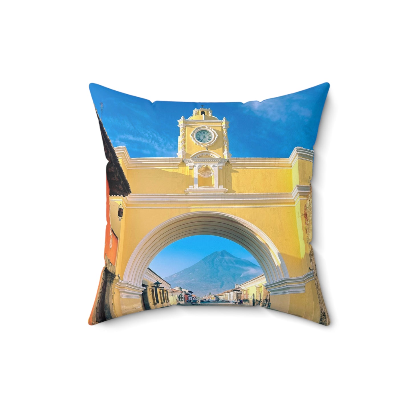 Antigua Guatemala Square Pillow