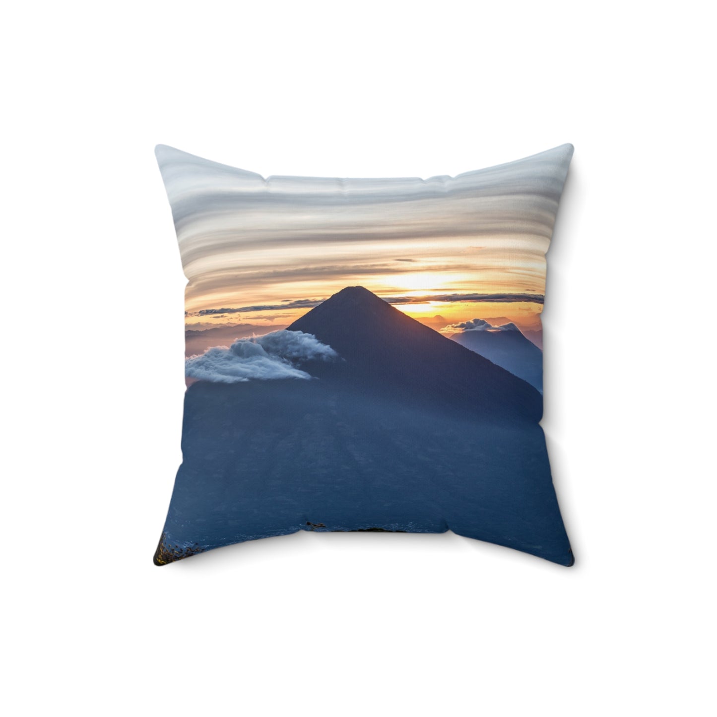 Volcan de Agua Guatemala  Square Pillow