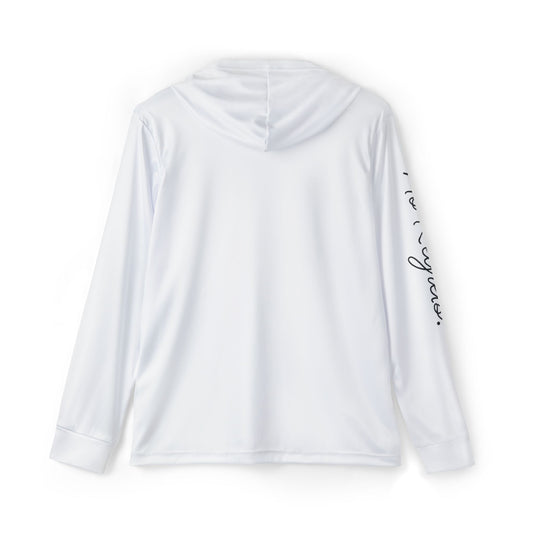 No Regrets Unisex Athletic Warmup Hoodie, Sports Hoodie, Cooldown Gear, Activewear Hoodie, Outdoor Training Top, Stylish Sportswear