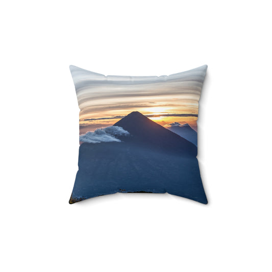 Volcan de Agua Guatemala  Square Pillow